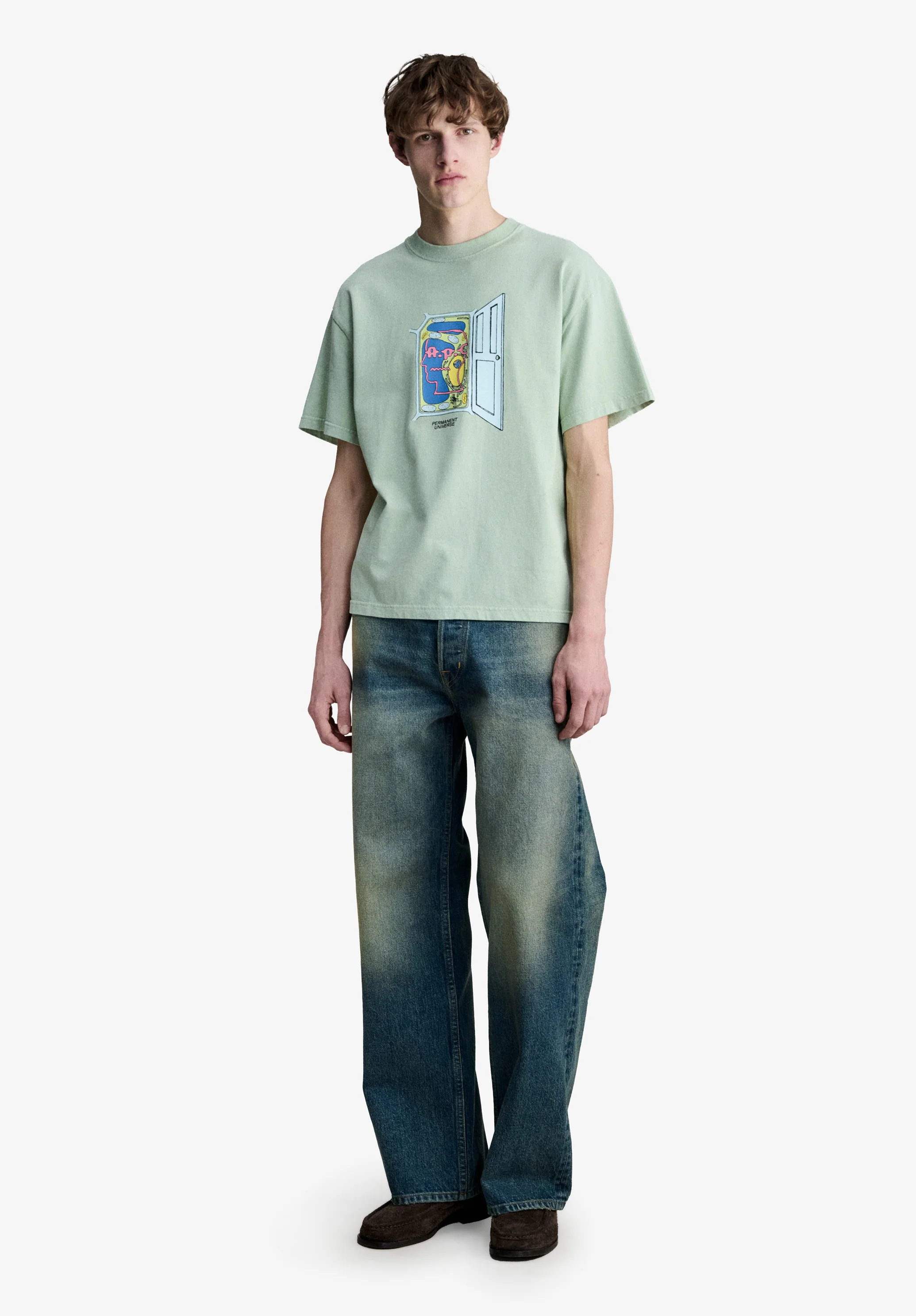 A.P.C. x Brain Dead Permanent Universe T-shirt - Image 2