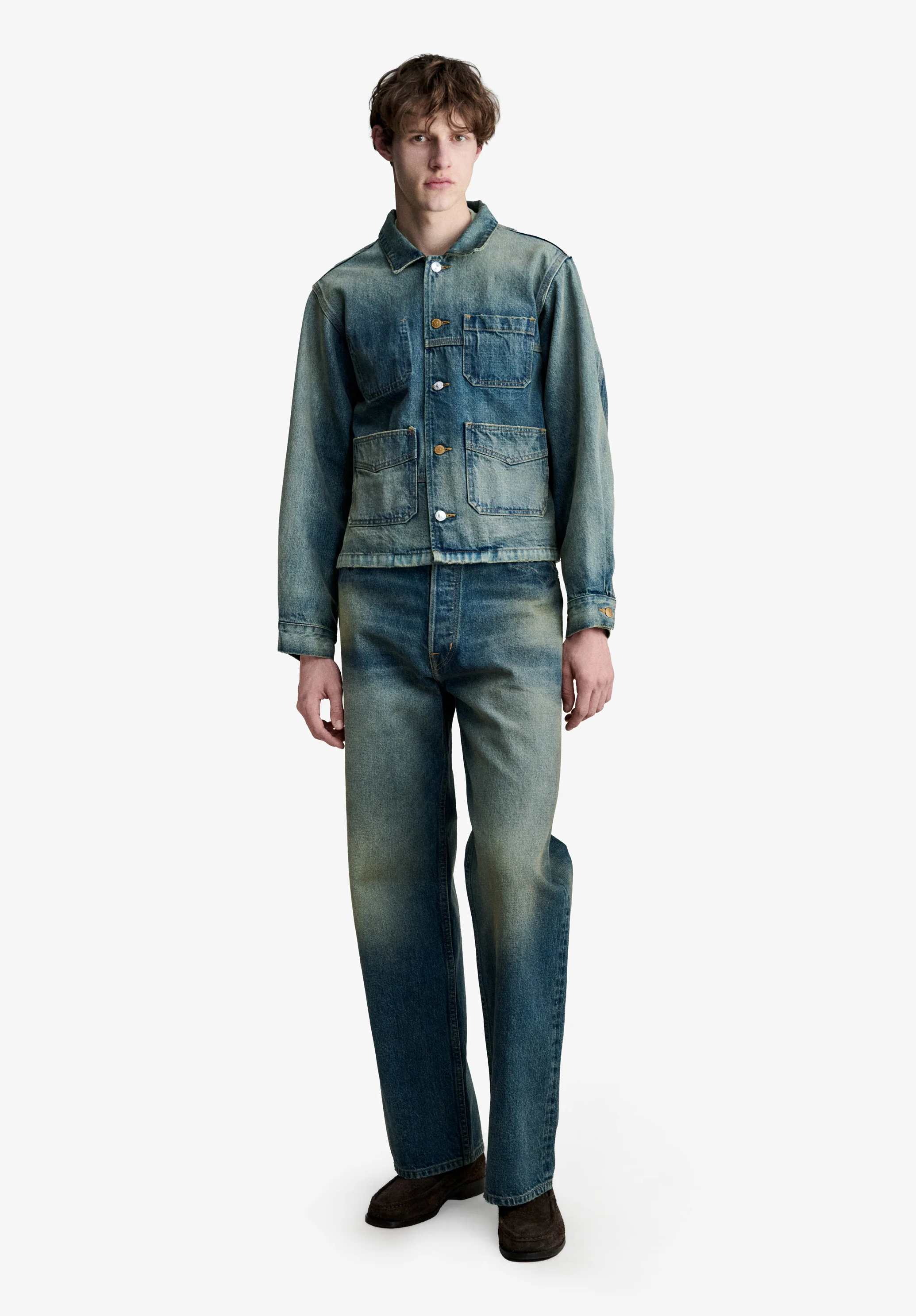 A.P.C. x Brain Dead Type 00 selvedge denim pants - Image 2