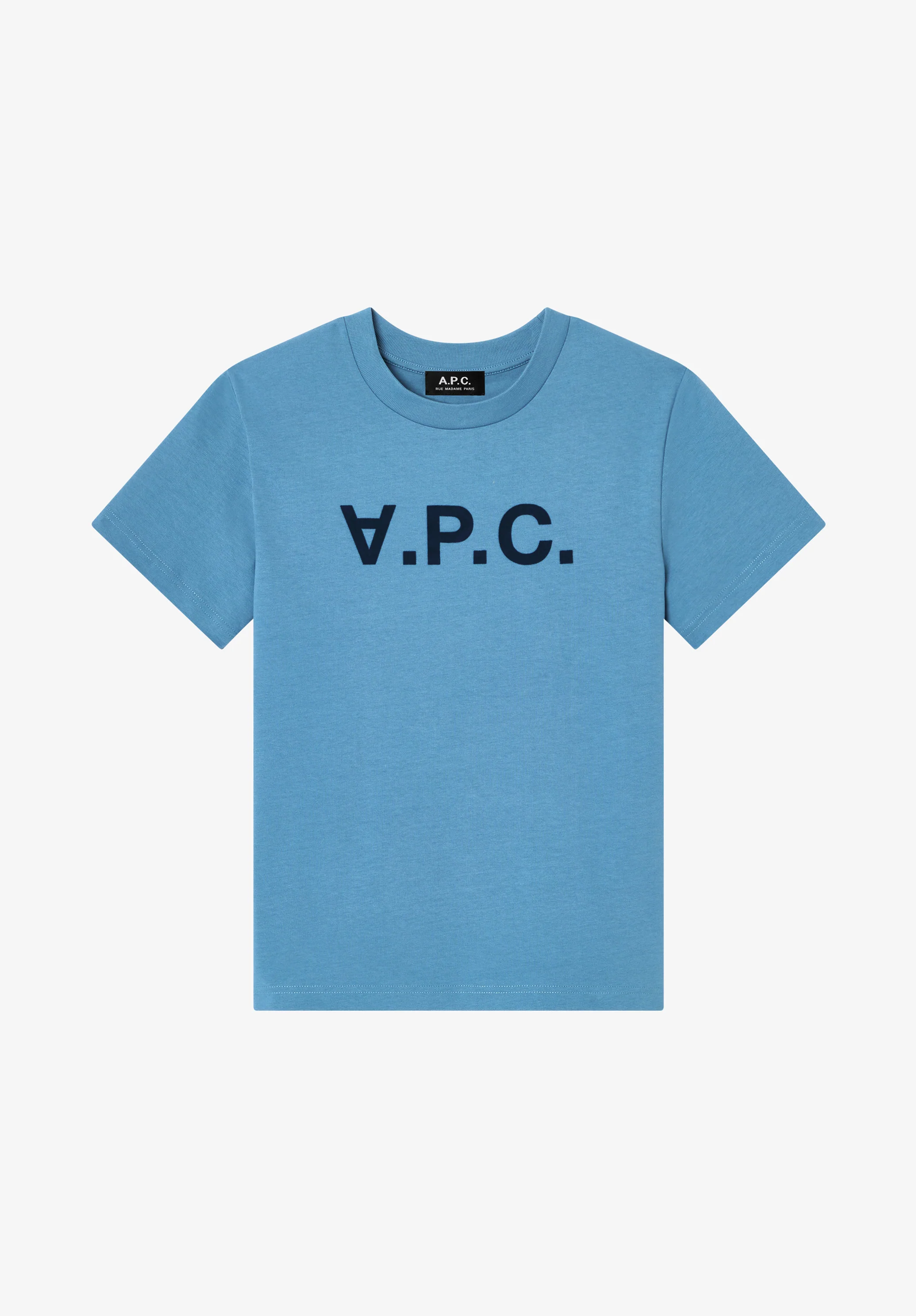 Blue V.P.C. logo T-shirt