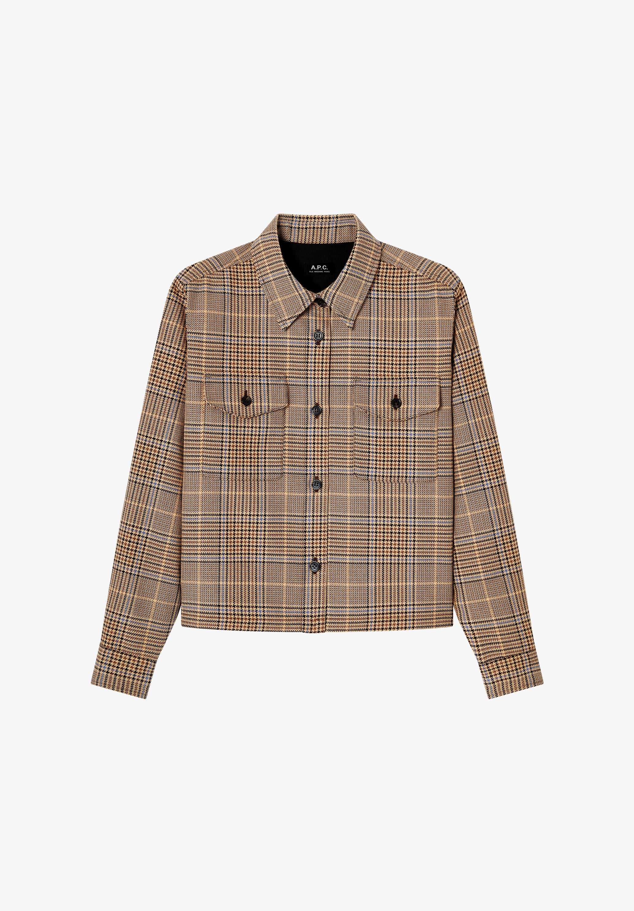 Brown check jacket