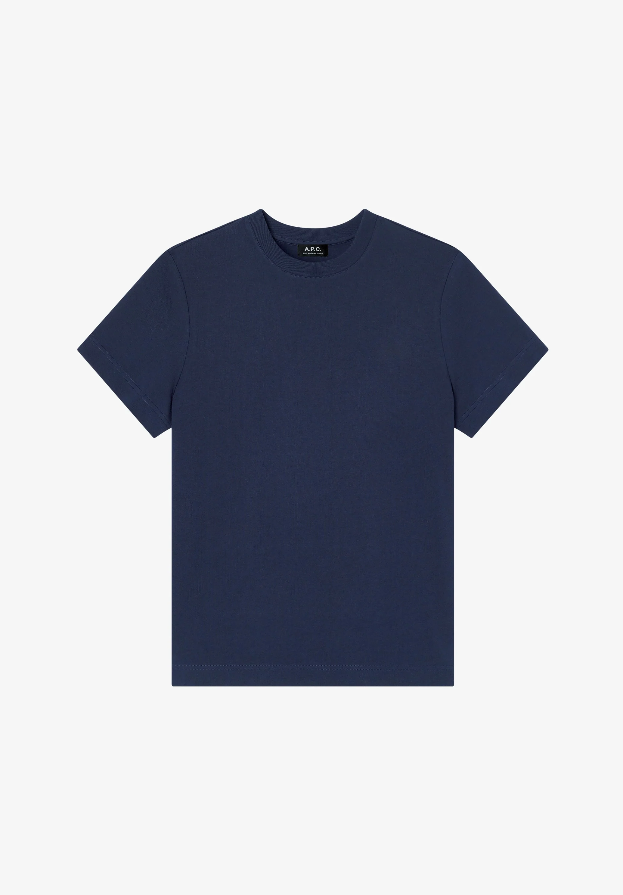 Dark blue organic cotton T-shirt
