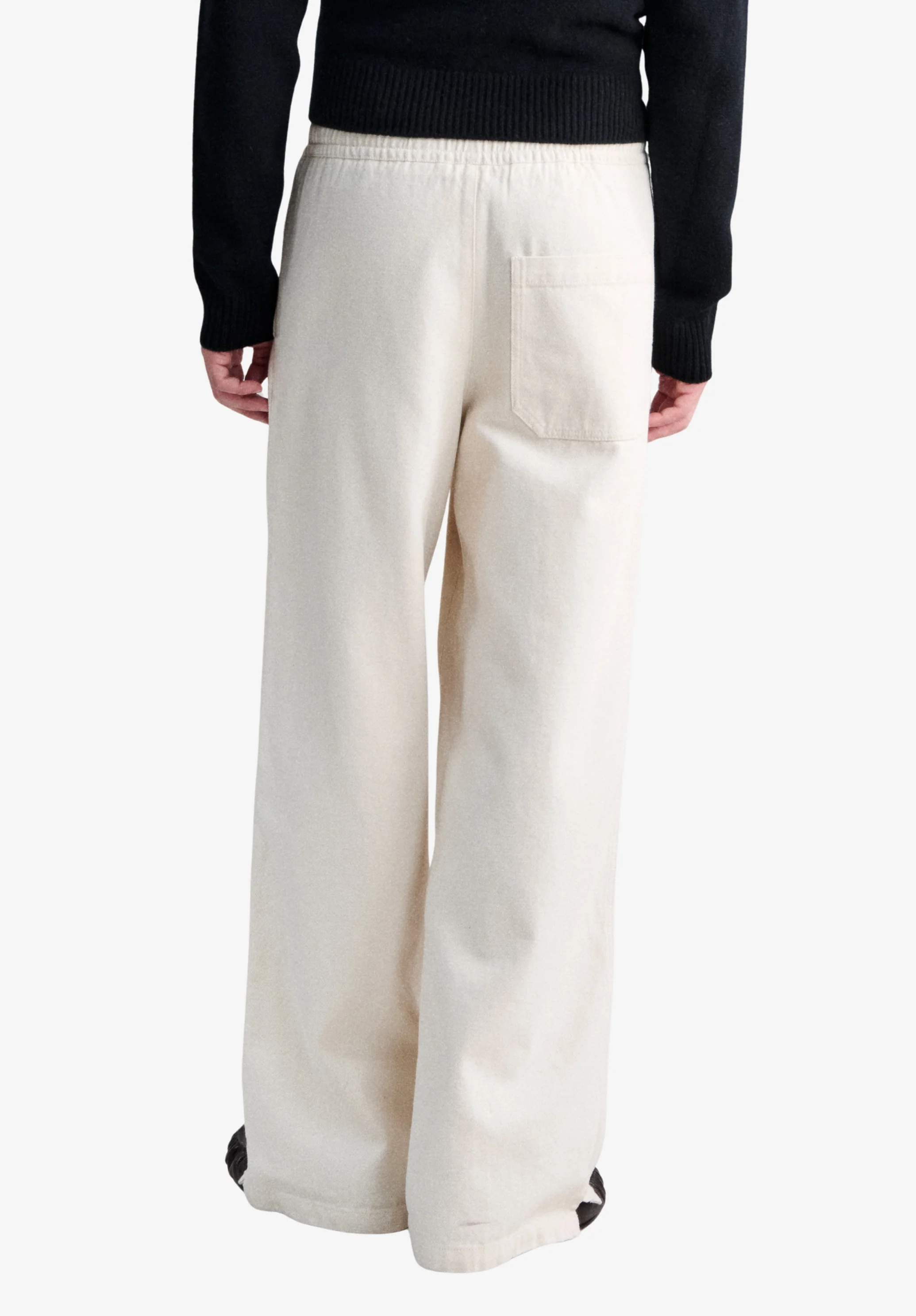 Off-white workwear trousers - Image 3