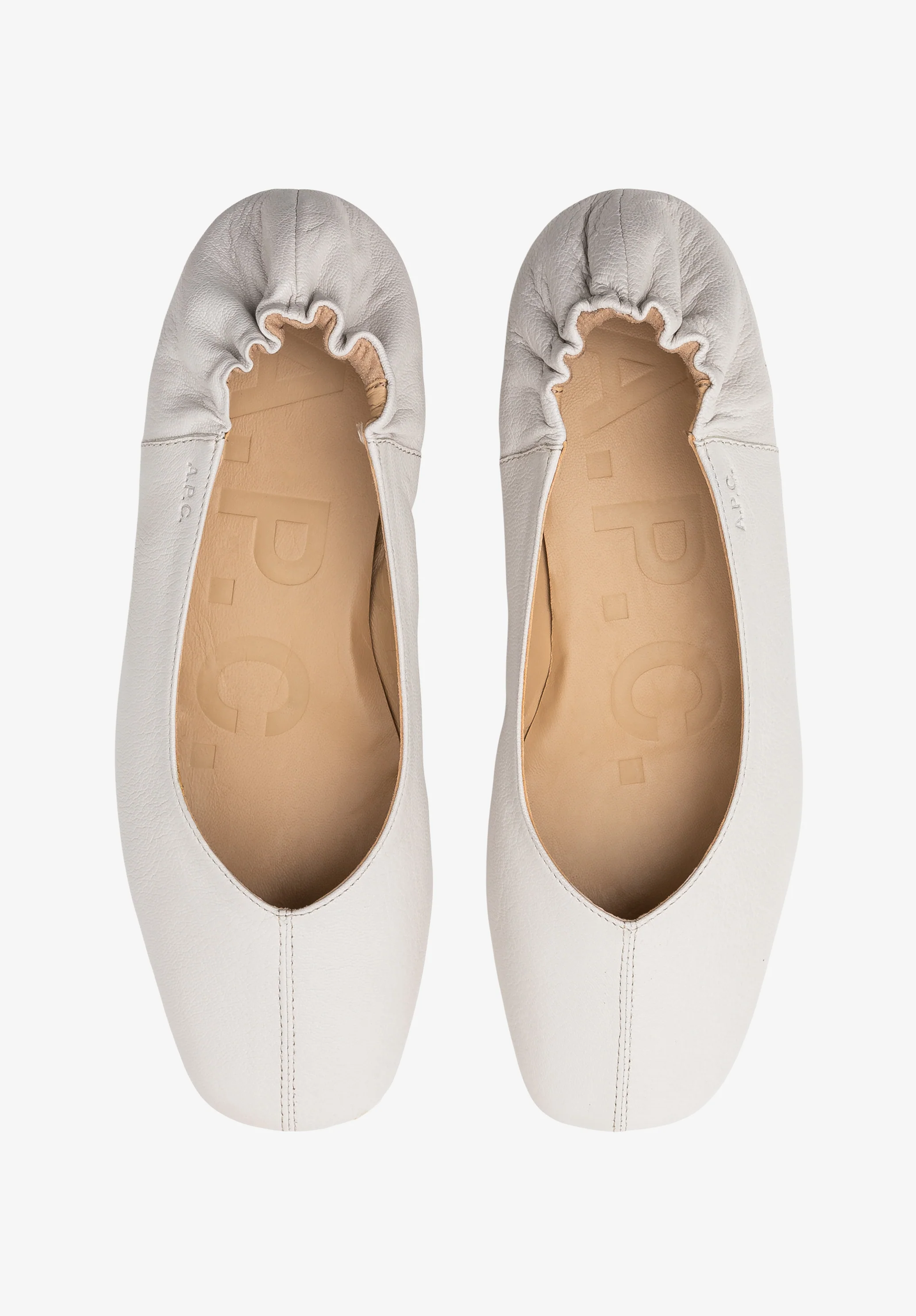 Smooth leather ballet flats - Image 3