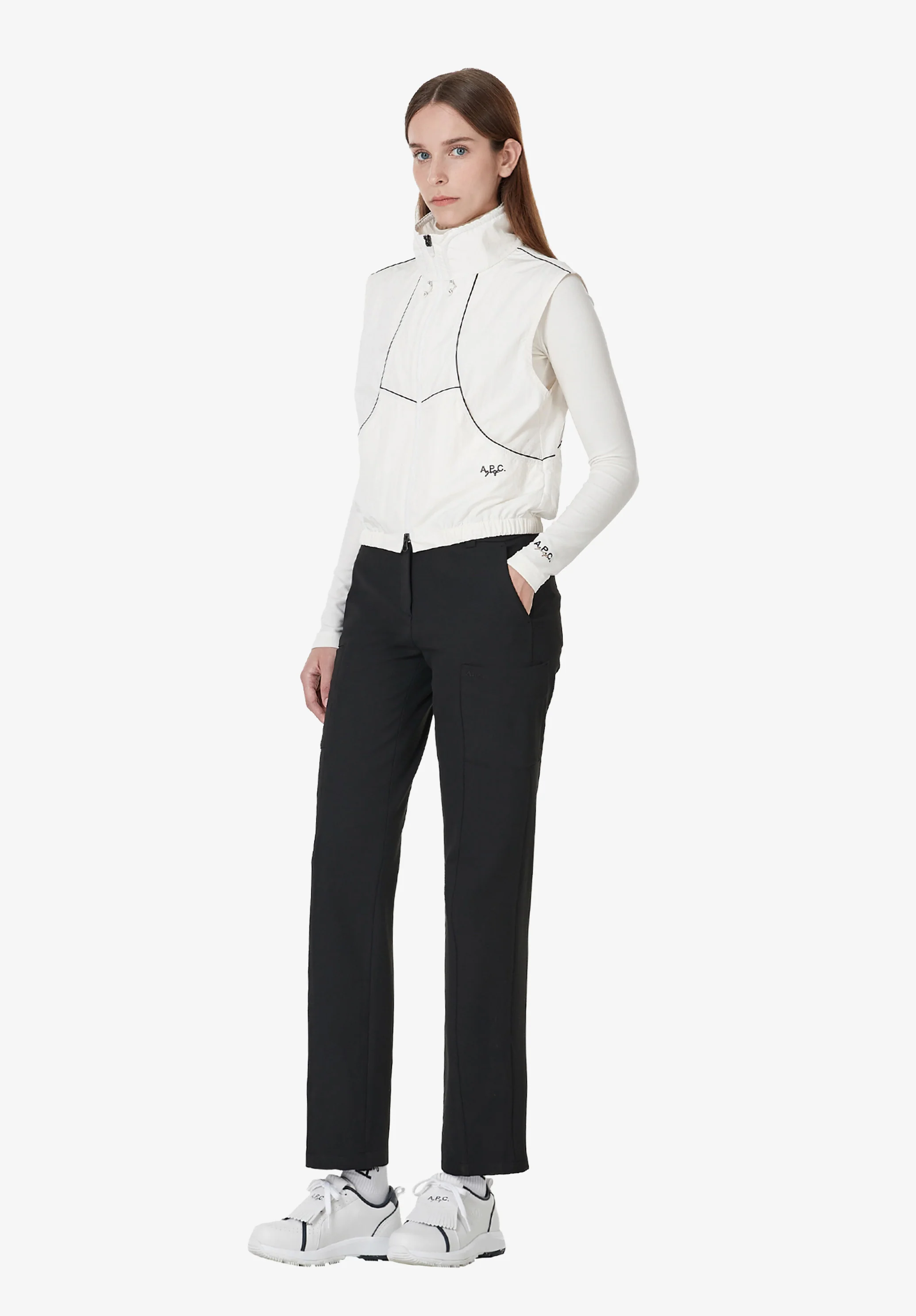 Straight fit trousers - Image 2