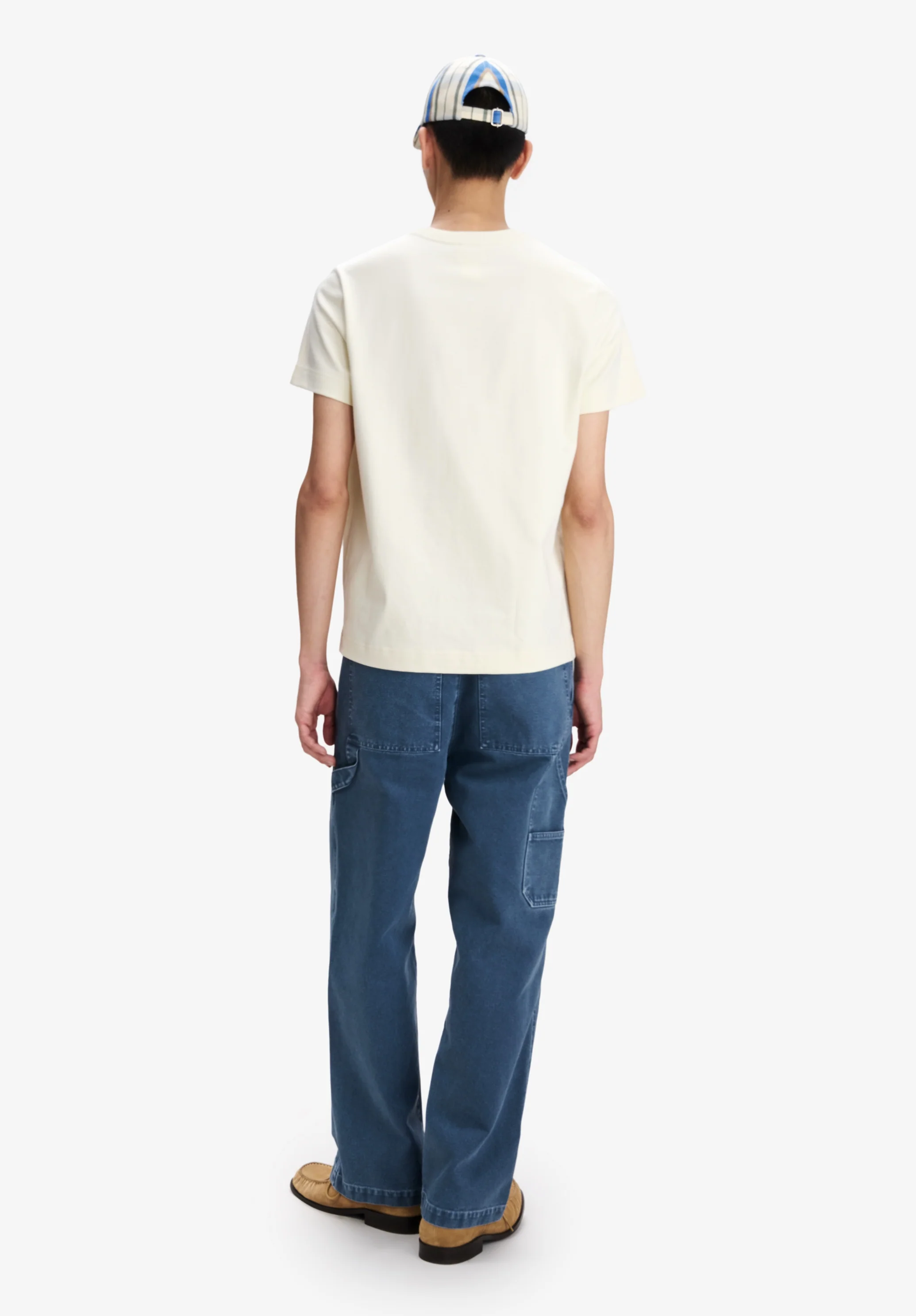 White organic cotton T-shirt - Image 4